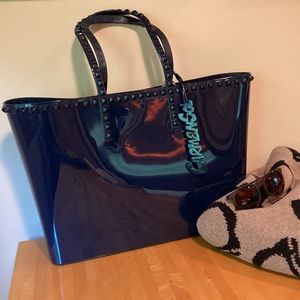 Stylish Blue Tote Bag